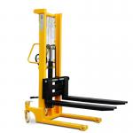 0.5 Ton Manual Lift Stacker Cargo Handling Pallet Stacker For Sale