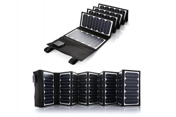 Digital Camera Solar Charger Bag Monocrystalline Silicon Panel Easy Folded