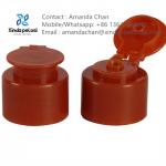 Plastic Cleaning Cover Smooth Flip Detergent Cap Bottle Cap With Screw Cap for sale
