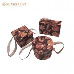 Jewelry Cosmetic Gift Box 157gsm Art Paper Box Packaging Customized Cardboard Makeup Box With Handle for sale