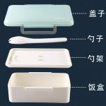 Microwave Heated Single Lunch Box For Office Workers Students