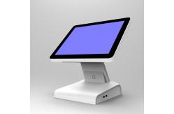 China Desktop Lightweight Touchscreen POS Terminal Windows Android With Two Display supplier