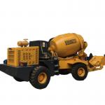 Mobile Portable HY-160 Self Loading Concrete Mixer Construction Machinery for sale