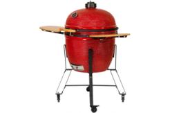 China Medium Ceramic Charcoal Grill With Excellent Heat Retention supplier