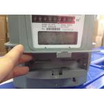 Household Diaphragm Prepaid G2.5 / G4 / G1 6 Gas Meter Steel Case With IC Card for sale