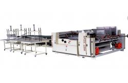 China Compact Semi Pasting Carton Folder Gluer Machine Innovative supplier