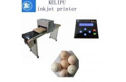 China High Performance Egg Marking Equipment With 0 - 5mm Printing Distance supplier