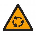 Yellow Reflective Aluminum Traffic Sign Board for Roadway Safety and Traffic Warning