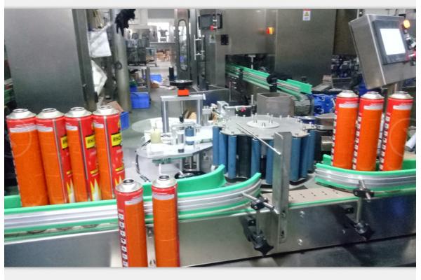 PLC Control Industrial Sticker Labelling Machine High Stability