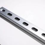 1-3mm Corrosion Resistant Hot Dipped Galvanized Strut Channel C Shaped Lightweight Steel Channel Support Structure for sale