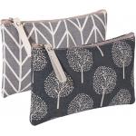 Canvas Multi Function Travel Makeup Small Zipper Pouch Toiletry Bag For Women for sale