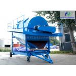 Portable Mobile Trommel Screen Machine , 90mm Gold Mining Trommel