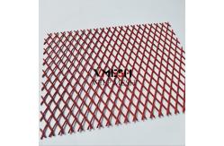 China Outdoor Decorative Aluminum Expanded Mesh Welded with Frame supplier