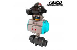 China DN10-200 PVC  Ball Valve Perfect For Industrial Applications supplier
