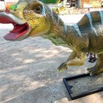 Head Rotation Life Size Animatronic Dinosaurs Simulation Hadrosauridae