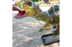 China Head Rotation Life Size Animatronic Dinosaurs Simulation Hadrosauridae supplier