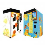 Big Capacity Squeezed Orange Fresh Juice Vending Machine Intelligent Process for sale