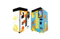 China Big Capacity Squeezed Orange Fresh Juice Vending Machine Intelligent Process supplier