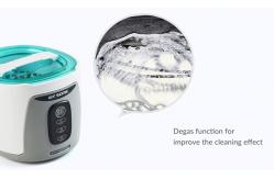 China UV Light Small Size Ultrasonic Cleaner 35W Sonic Denture Cleaner supplier