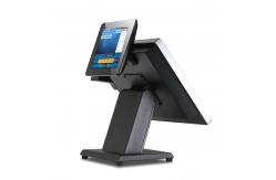 China CE Approval 15Inch Windows POS System Terminal With Second Display supplier