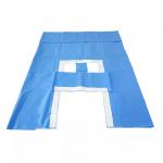 Single Use Surgical Cardiovascular Drape Sterile Color White Size 250*340cm for sale