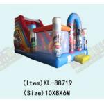 Raise Car Inflatble Combos For Commercial Chilidren Playground