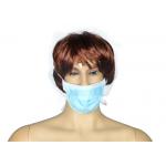 Hygienic Protective Disposable 3 Ply Face Mask With Transparent Eye Shield for sale