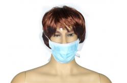 China Hygienic Protective Disposable 3 Ply Face Mask With Transparent Eye Shield supplier