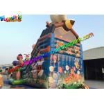 Bee Commercial Inflatable Slide With Full Printing , inflatable slip and slide