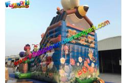 China Bee Commercial Inflatable Slide With Full Printing , inflatable slip and slide supplier