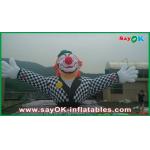 Customized Commericial Vivid Inflatable Clown Mascots With Logo Printing for sale