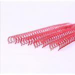 Nylon Coated 1/4 T0.7mm Double Loop Binding Wire For Notebook for sale