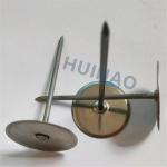 2.7 X 70 Mm Capped Insulation Weld Pins With Bevel Edge Washer