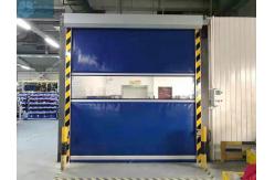 China                  Customized Industrial Rapid Fast Rolling up PVC Shutter High Speed Door              supplier