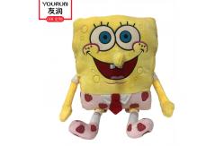 China OEM Anime Plush Toys 40cm Spongebob Plush Pillow  Children'S Birthday Gift supplier