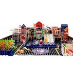 Customized High Indoor Playground With Varieties Of Slides And Soft Play Unique Theme Options for sale