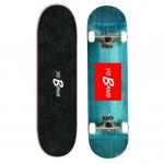31 × 7.8  Complete Street Skateboards 7 Layer Maple Polished Aluminum Trucks for sale