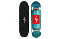 China 31 × 7.8  Complete Street Skateboards 7 Layer Maple Polished Aluminum Trucks supplier