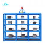 High Quality Full Open Roll-Out Shelving Heavy Duty Drawer Type Mold Rack Steel Injection Mould Racking for sale