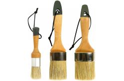 China Furniture And DIY Projects Wax Paint Brush With Natural Bristles supplier