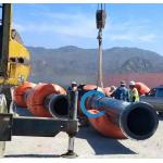 Buoyancy HDPE Pipe Floater With UV And Impact Resistance Good Flexibility PU Foam Padding for sale