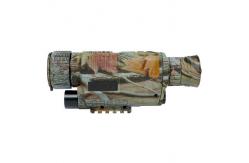 China 5x42 Digital Infrared Military Night Vision Goggles , 200m Range Night Vision Digital Monocular supplier