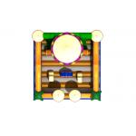 Amusement Park 0.55mm 6x6x5m Inflatable Bouncy Castle