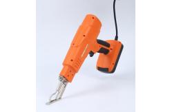 China Air Cooling Handheld Hot Knife Fabric Cutter With Guide Foot 100W supplier
