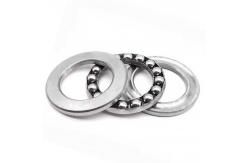 China Carbon Steel Single Direction Thrust Ball Bearing With Flat Seat supplier