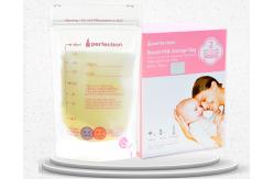 China Reusable Plastic Pouches Packaging Custom Pre - Sterilised Baby Breast Milk Storage supplier