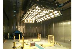 China Automotive Sun Simulation System Halogen Lamp Room Walk In Evironmental Chamber supplier