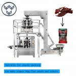 Biltong Dried Meat Zipper Bag Packaging Machine OEM for sale