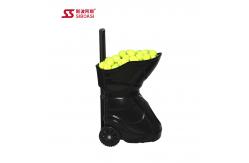 China Horizontal Oscillation Automatic Tennis Ball Feeder Built In Lithium Battery supplier