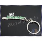 High End Engraved Car Shaped Keychain , Glow In The Dark Keyring Anti Rust